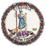 Virginia flag coat of arms