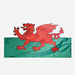 Wales national flag