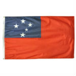 Western Samoa world flags