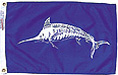 White Marlin fishing flag