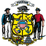 Wisconsin state coat of arms