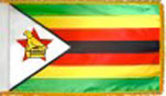 Zimbabwe indoor flag