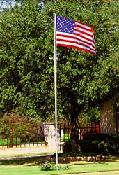 Residential flagpoles