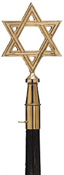 Star of David flagpole ornament