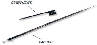 Wave Banner pole