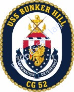 USS Bunker Hill ship crest