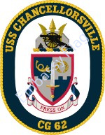 USS Chancellorsville ship crest