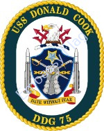 USS Donald Cook ship crest