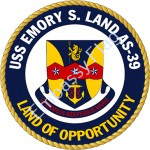 USS Emory S. Land ship crest