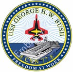 USS George H.W. Bush ship crest