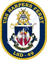 USS Harpers Ferry ship crest