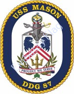 USS Mason ship crest