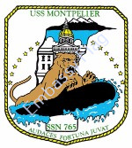 USS Montpelier ship crest