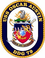 USS Oscar Austin ship crest