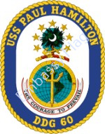 USS Paul Hamilton ship crest