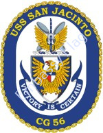 USS San Jacinto ship crest