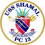 USS Shamal ship crest