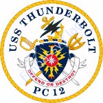 USS Thunderbolt ship crest