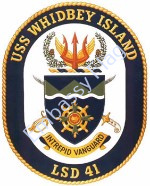 USS Whidbey Island ship crest