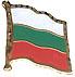 Bulgaria flag lapel pin