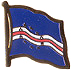 Cape Verde flag lapel pin