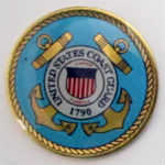 Coast Guard lapel pin