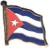 Cuba flag lapel pin