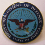 Department of Defense lapel pin