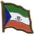 Equatorial Guinea flag lapel pin
