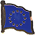 European Union flag lapel pin