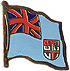 Fiji flag lapel pin