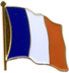 France flag lapel pin