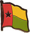 Guinea Bissau flag lapel pin