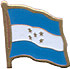 Honduras flag lapel pin
