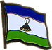 Lesotho flag lapel pin