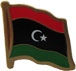 Libya flag lapel pin