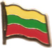 Lithuania flag lapel pin