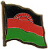 Malawi flag lapel pin