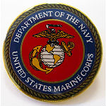Marine Corps lapel pin, USA made
