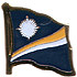 Marshall Islands flag lapel pin