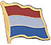 Netherlands flag lapel pin