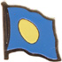 Palau flag lapel pin