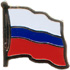 Russia flag lapel pin