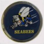 Navy Seabees lapel pin