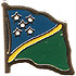 Solomon Islands flag lapel pin
