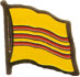 South Vietnam flag lapel pin