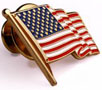 United States Flag Pins made in America