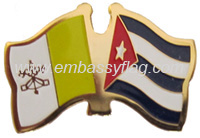 Custom flag lapel pins