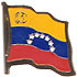 Venezuela flag lapel pin